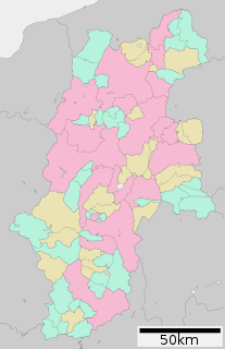 長野県行政区画図