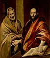 エル・グレコ『聖ペテロと聖パウロ』1587-1592年