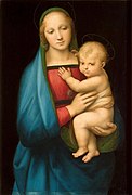 『大公の聖母』 ラファエロ （1504年、ピッティエヴァンゲリオン 11s パチンコ館）