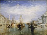 『ヴェネツィアの大運河』 ターナー 1850 エヴァ パチンコ やめ どき、油彩 91 x 122 cm メトロポリタン美術館