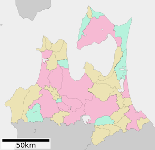 青森県行政区画図