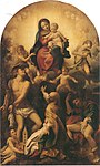 『聖セバスティアヌスの聖母』1525年-1526年頃 アルテ・マイスター絵画館所蔵