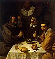 ベラスケス『昼食』 1617-1618年