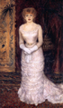 ルノワール『ジャンヌ・サマリーの肖像』1878年