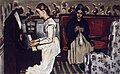 セザンヌ『ピアノを弾く少女』1866年