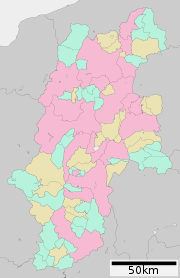 長野県の位置（長野県内）